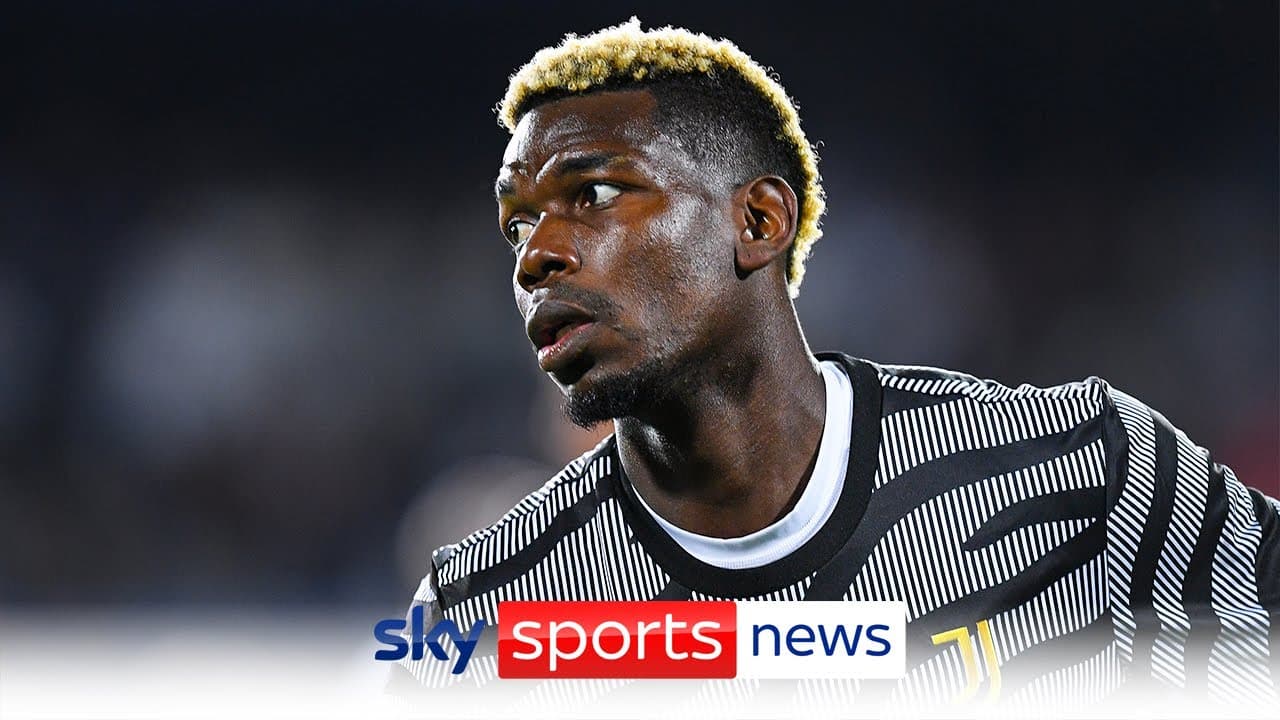 Paul Pogba banned from football for 4 years after doping offence